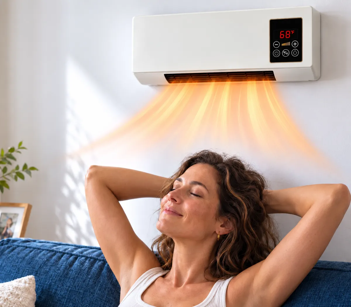 Cozy Cove Pro heater in a home office